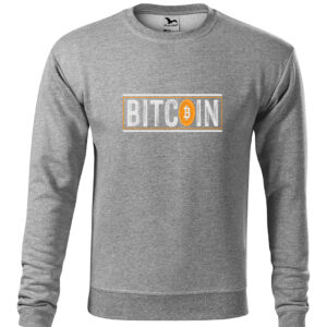 Bluza bez kaptura crewneck Kryptowaluty BITCOIN – 0020